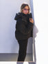 Gestepptes Damen-Mantel Jacke mit Kapuze